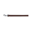 Trixie Büffelleder-Leine Bovini - Dunkelbraun, 14 mm/100 cm