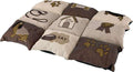 Trixie Patchwork-Decke - braun/beige, 55 x 40 cm